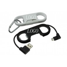 Charge Sync Cable + Bottle Opener USB Cable